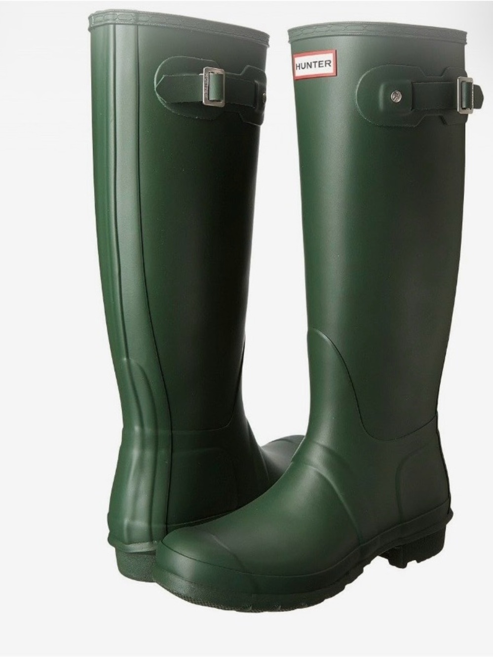 Hunter Tall Women's Rain Boots in Forest Green